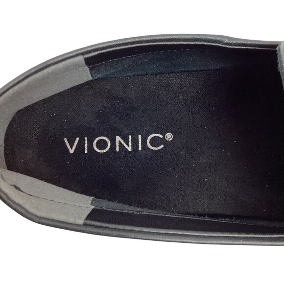 Vionic Uptown Leather Slip-On Penny Loafers Women 8 Comfortable Casual Shoes - Picture 9 of 11